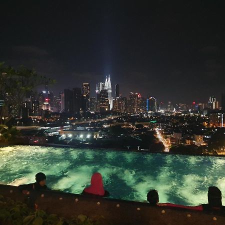 Studio Near Klcc And Lrt With Superb View Kuala Lumpur Eksteriør billede